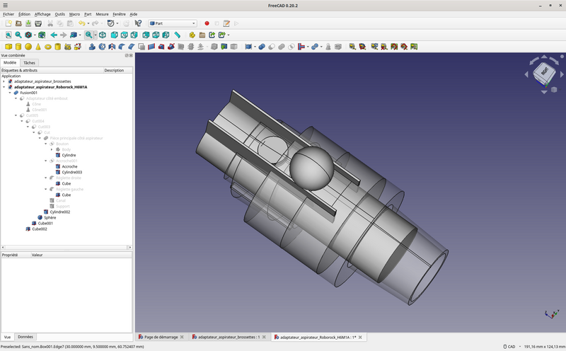 D�coupe mod�le pro